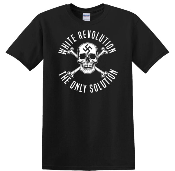 White Revolution The Only Solution - T-Shirt